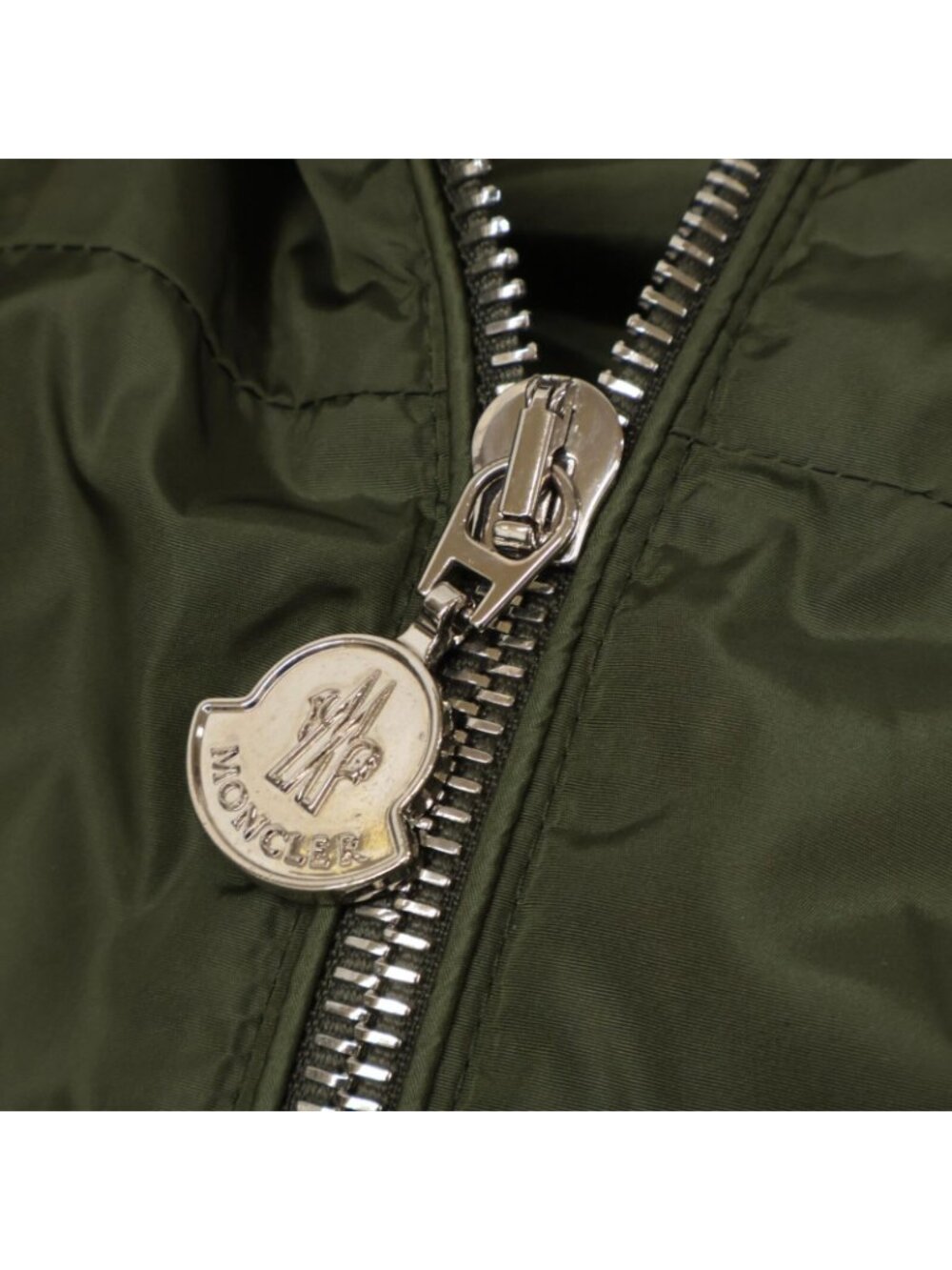 Moncler Green Limbert Nylon Hooded Jacket Spring Coat OO - Picture 8 of 11